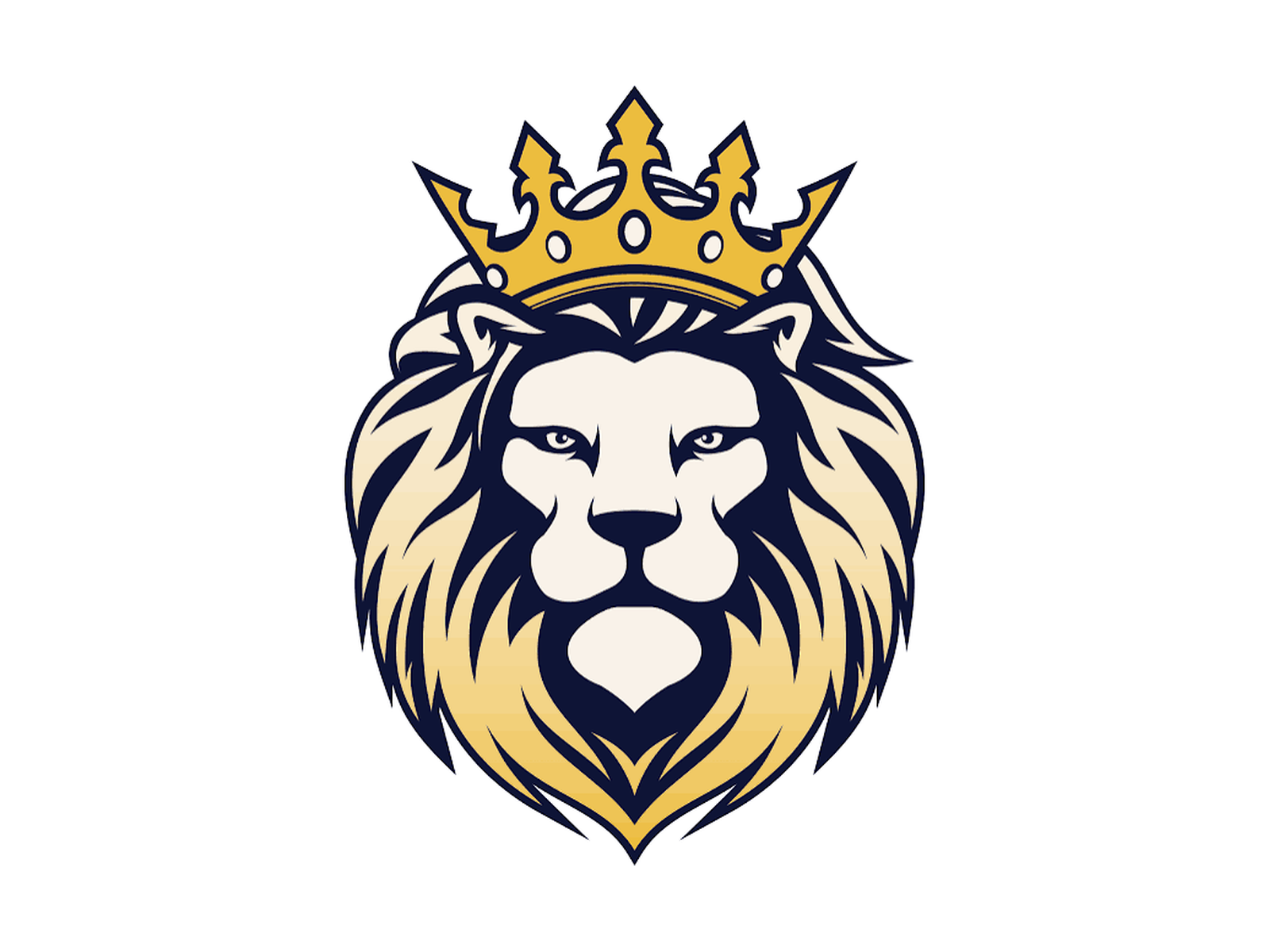 Our crowned Lion — a picture of Christ's authority and the strength, courage and fearlessness we ask of every athlete.